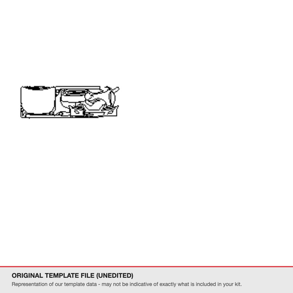 Hyundai Genesis Sedan 2011-2014 original template file
