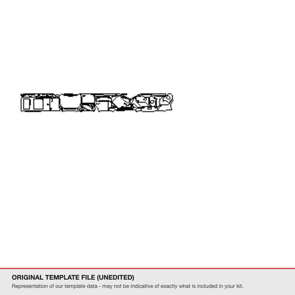 Hyundai Palisade 2021-2022 original template file (template 2)