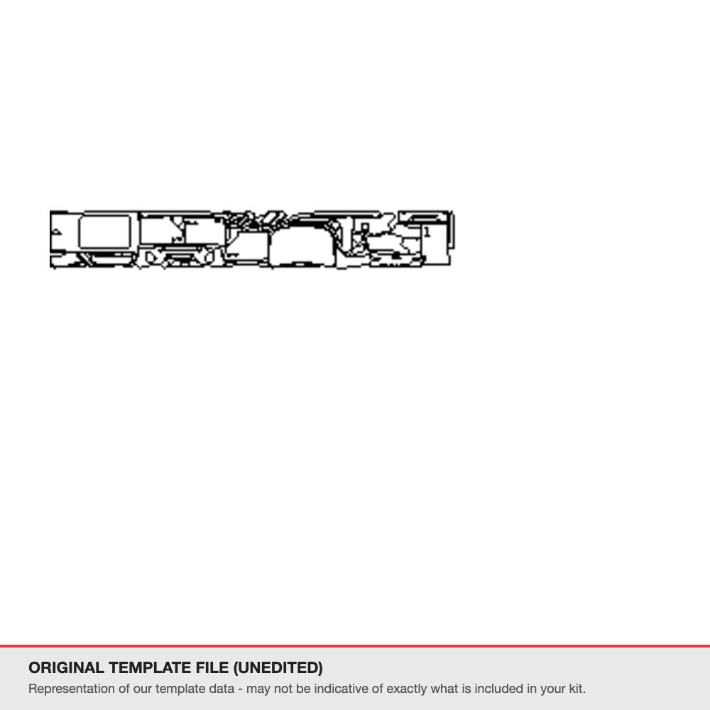 Hyundai Santa Fe 2019-2021 original template file