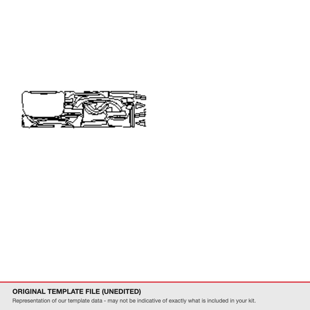 Hyundai Santa Fe 2022 original template file (template 1)