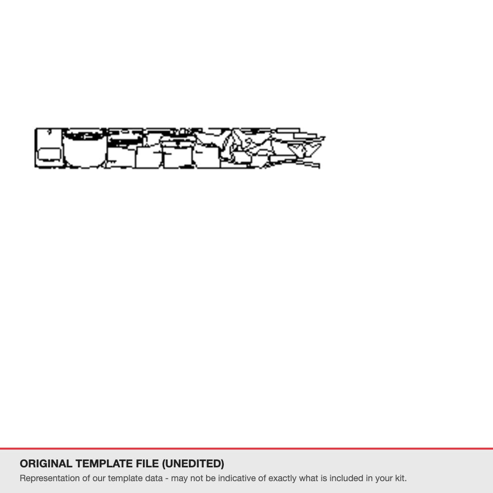 Hyundai Santa Fe 2022 original template file (template 2)