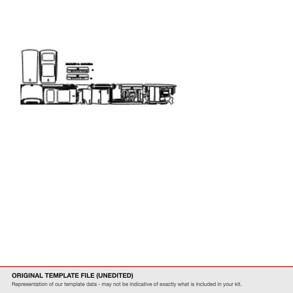 Hyundai Santa Fe 2024+ original template file (template 1)