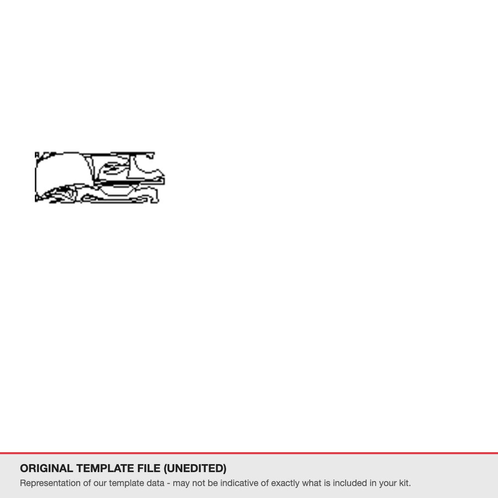 Hyundai Sonata 2017-2018 original template file