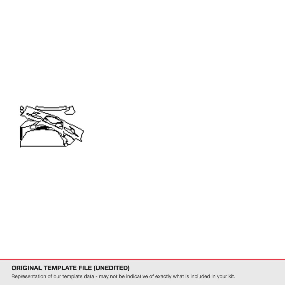 Hyundai Elantra 2011-2012 original template file