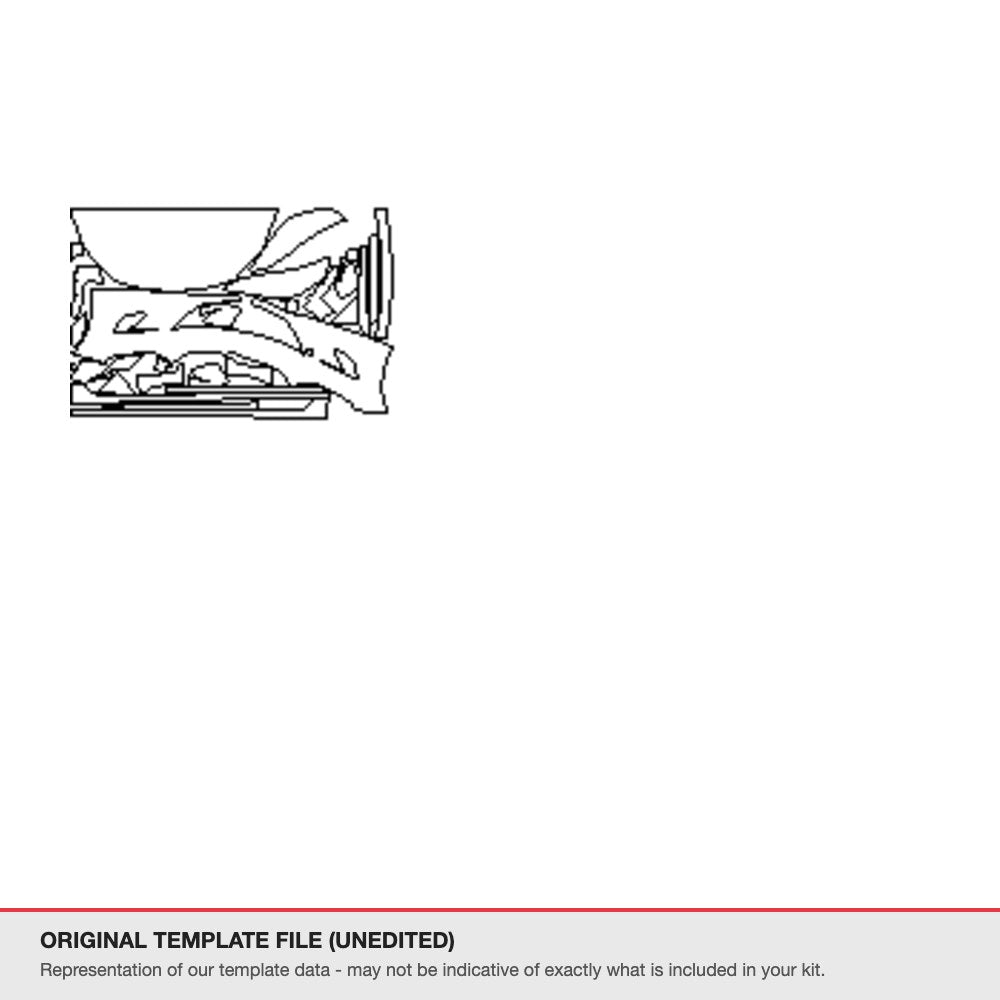 Hyundai Elantra 2013-2014 original template file