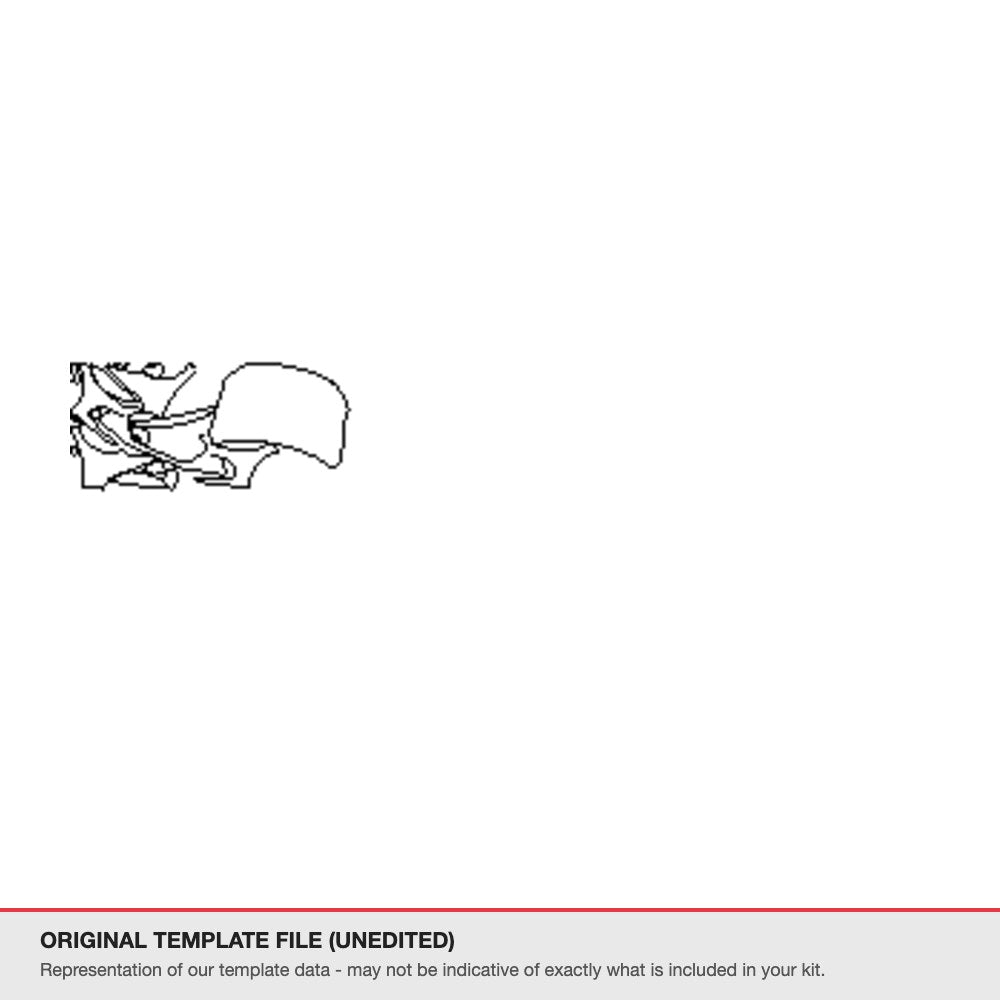 Hyundai Elantra 2017-2018 original template file (template 2)