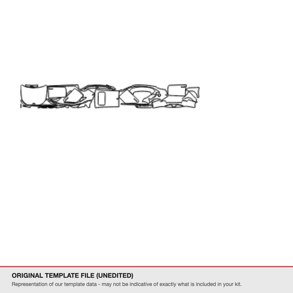 Hyundai Elantra 2021-2022 original template file