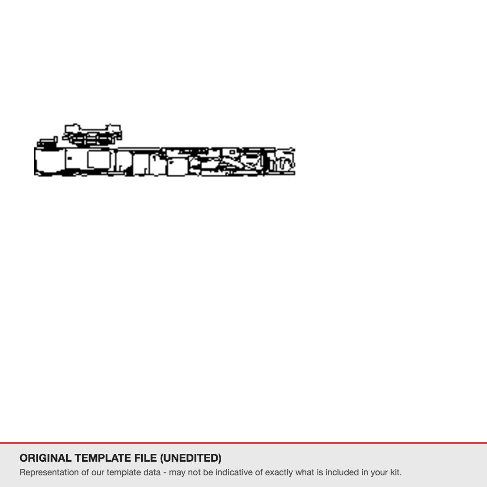 Infiniti QX80 2025+ original template file