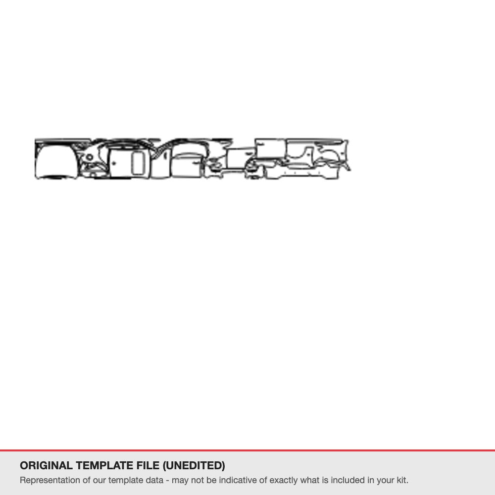 Infiniti Q50 2018+ original template file (template 1)