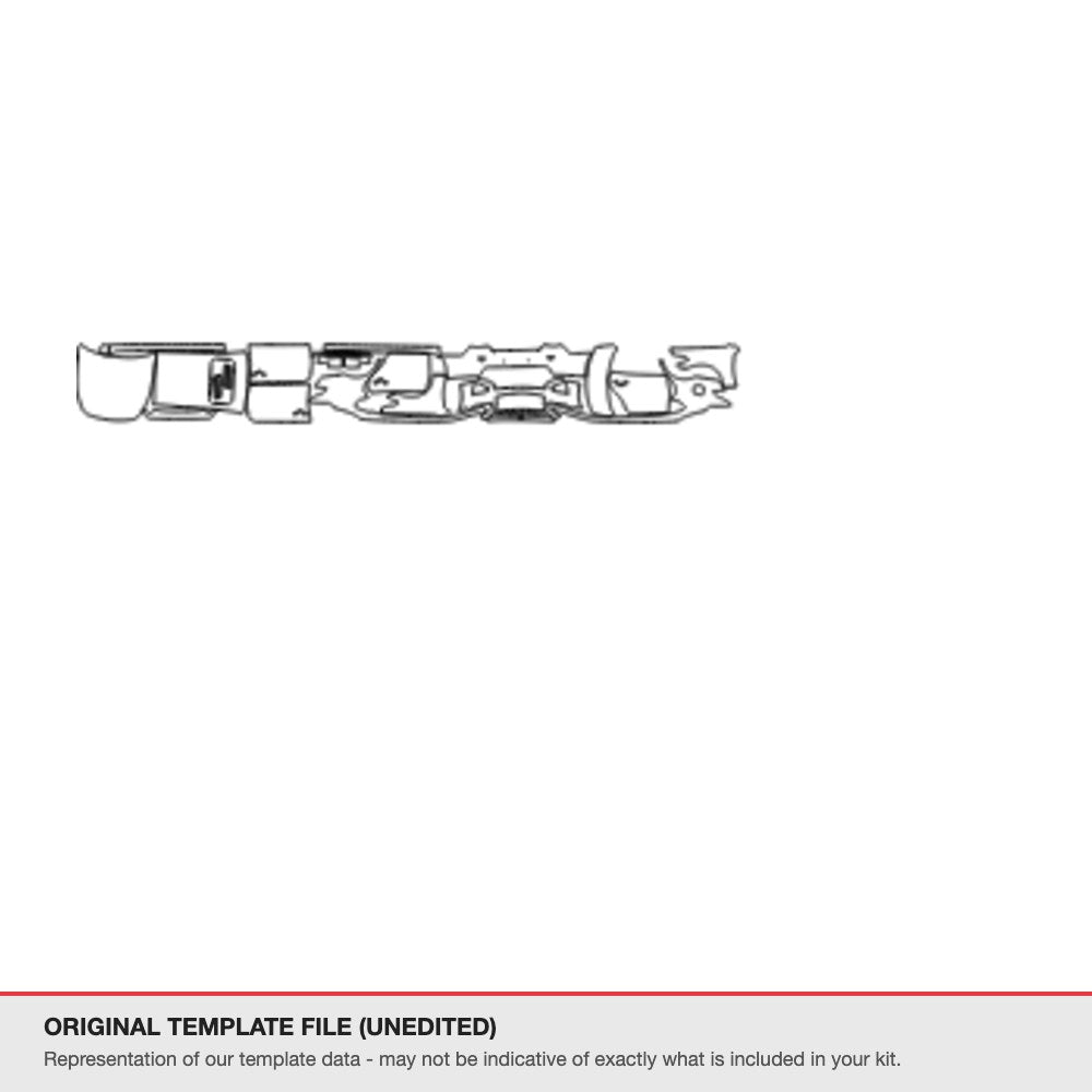 Infiniti Q70 2015+ original template file