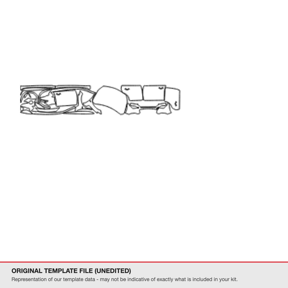 Infiniti QX30 2017 original template file