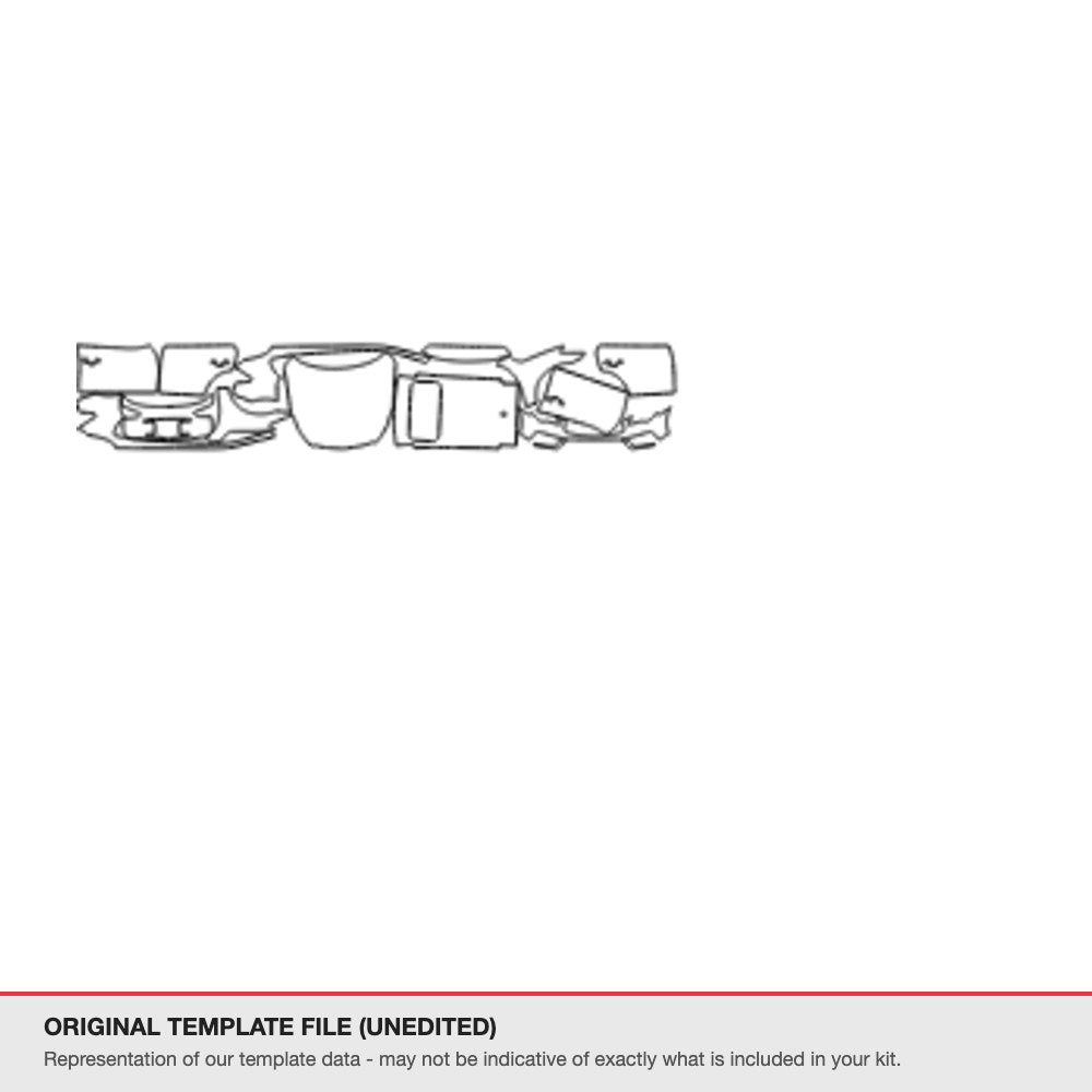 Infiniti QX50 2015-2017 original template file