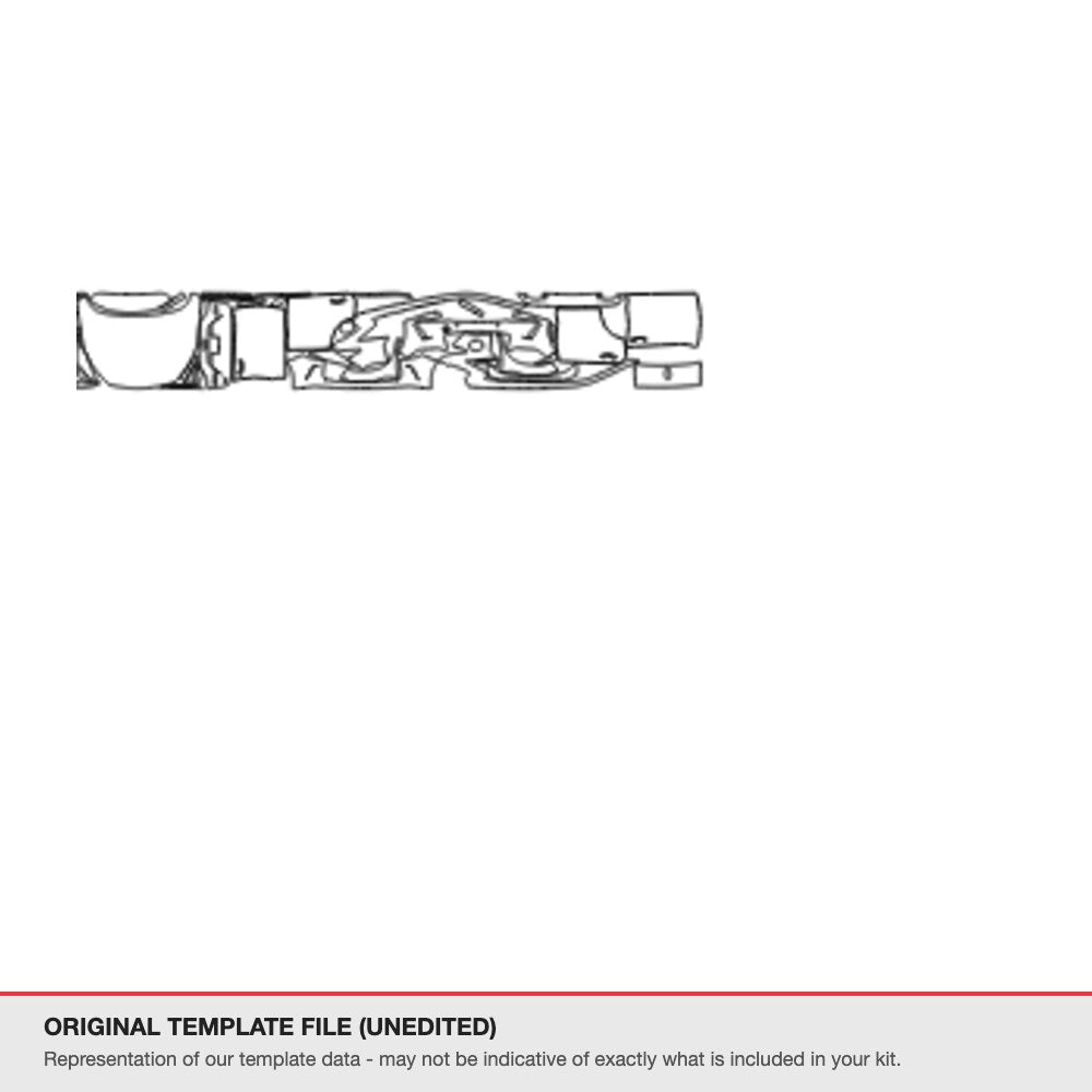 Infiniti QX50 2018+ original template file